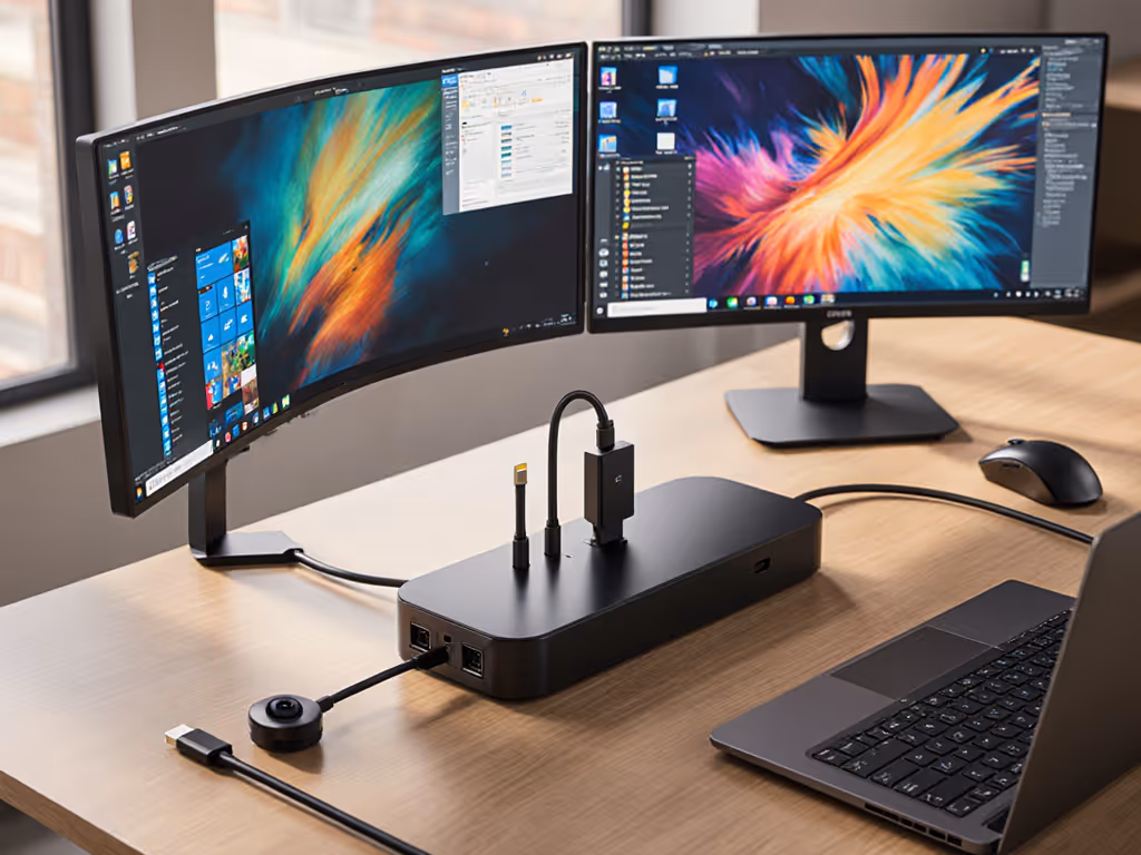 Desktop Docking Station: Guaranteed Multi-Monitor Setup Guide