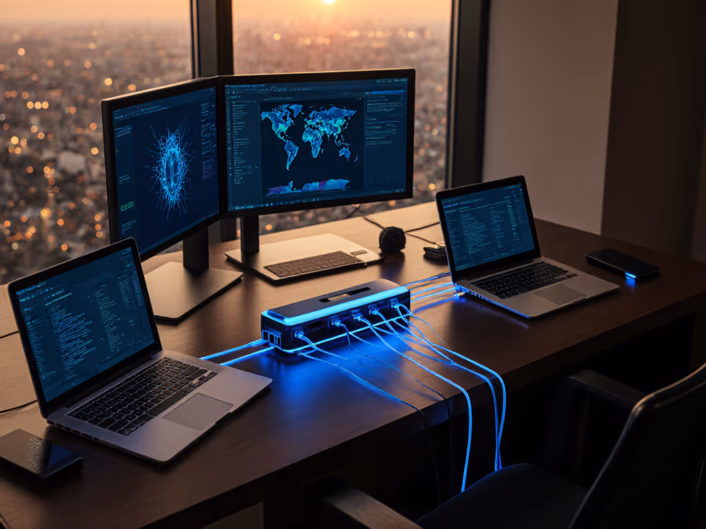 Smart Universal Docking Stations: AI for Predictable Connectivity
