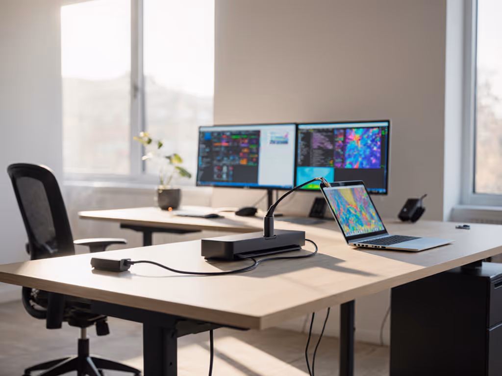Desktop Docking Station Bundles: Verified Single-Cable Setup
