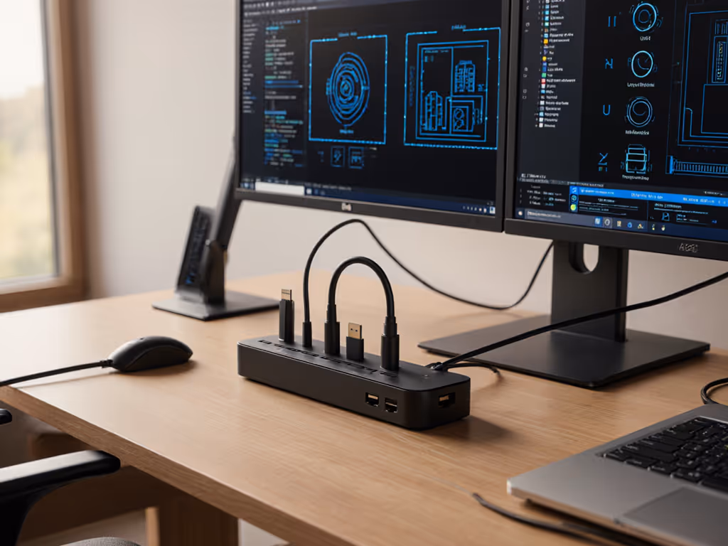 Standard Docking Station Desktop Setup Guide