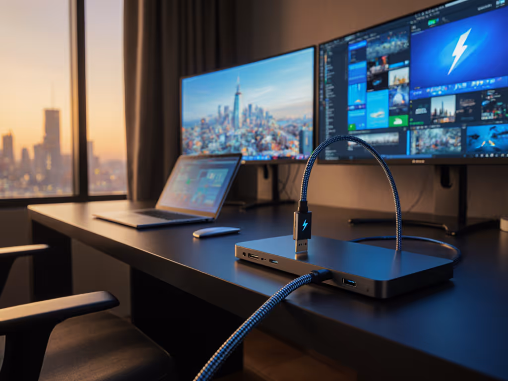 Thunderbolt 5 Docking Station: One-Cable Certainty Now