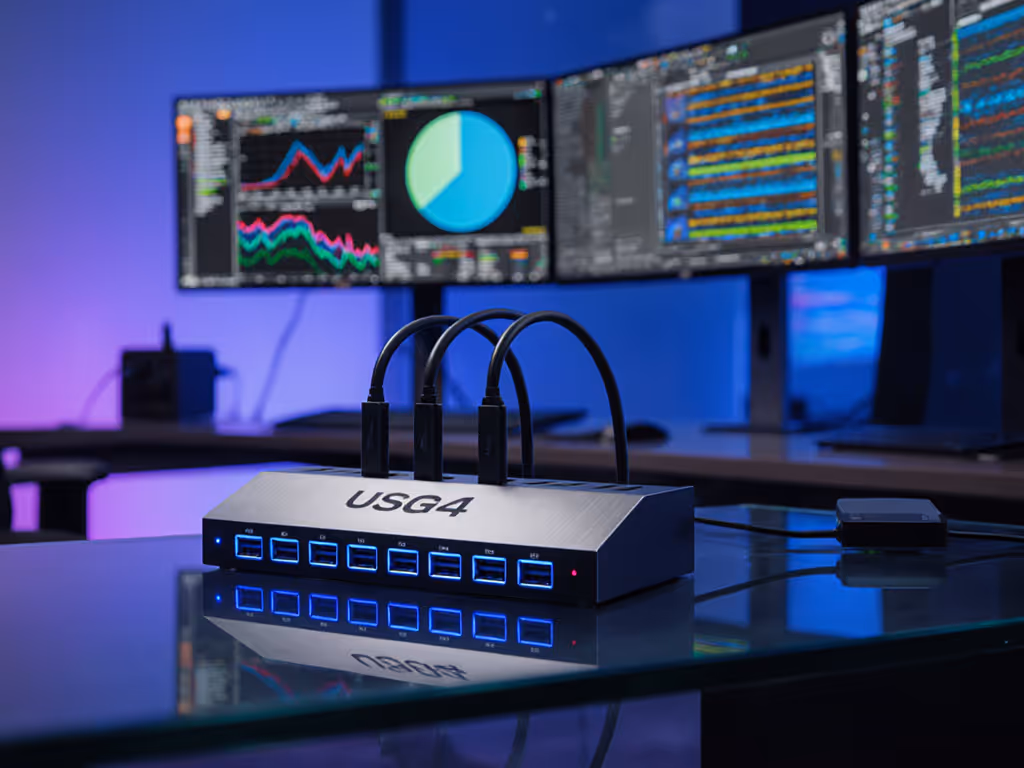 USB4 Gen 3 Docks: 80Gbps Bandwidth for Reliable 4K/6K