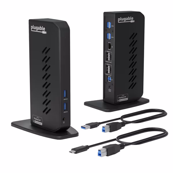 Plugable Dual DisplayPort & HDMI Docking Station